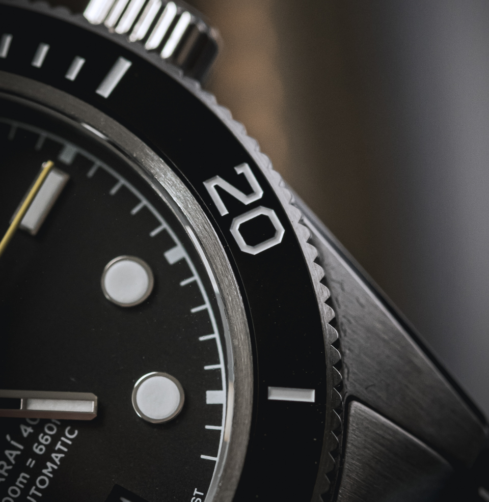 Marai (2026 Edition) Engraved Bezel Markings