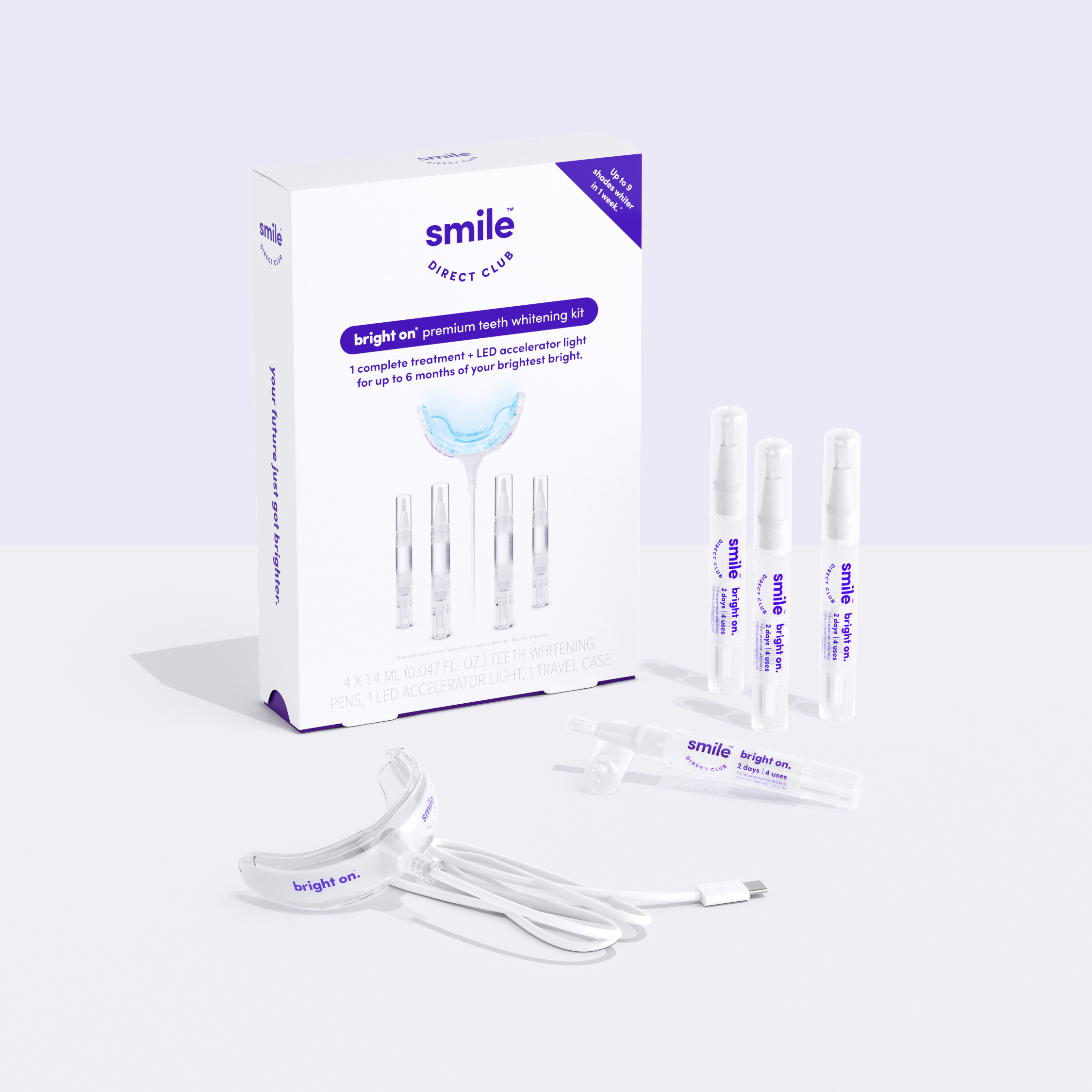 Zegevieren school opraken Professional At Home Premium Teeth Whitening Kit with LED Light |  SmileDirectClub