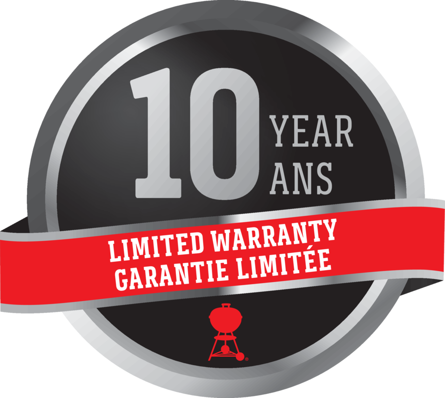 Weber 10 Year Limited Warranty Warranty