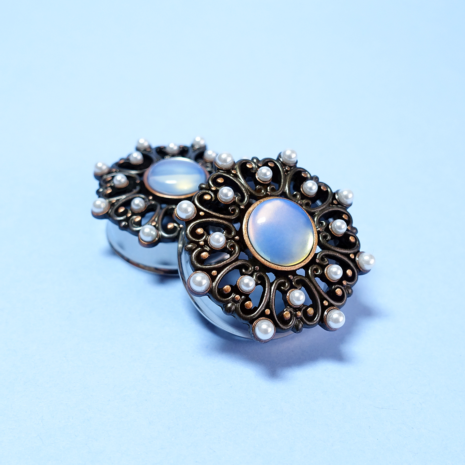 pretty  Elegant Pearl Plug / Gauge