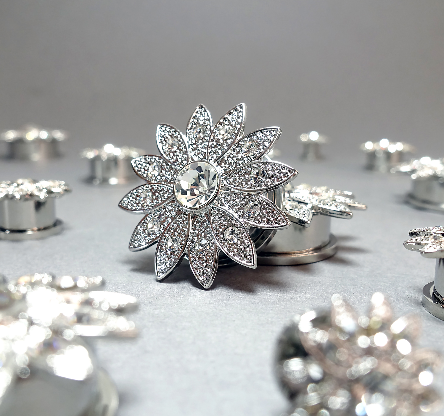  Diamantblumenplug / gauge
