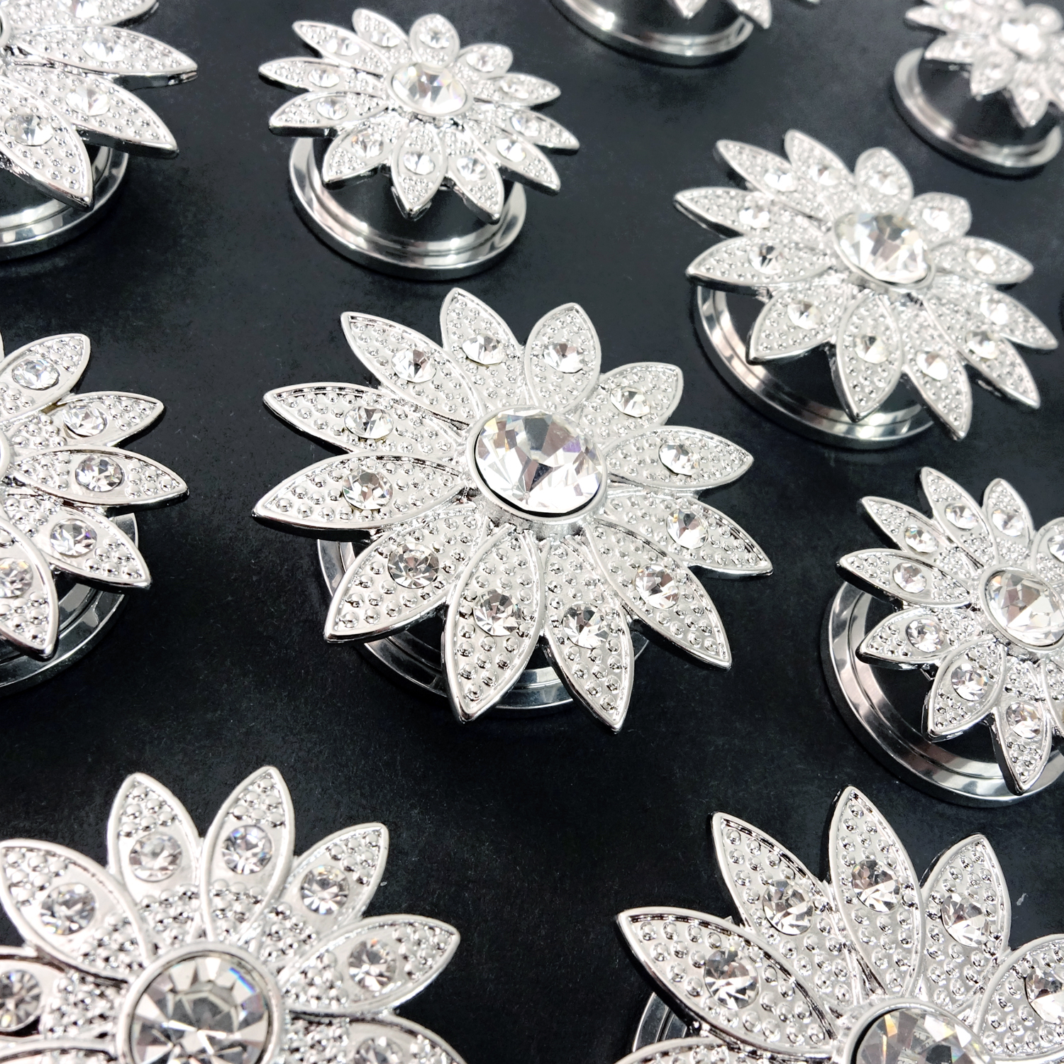  Diamantblumenplug / gauge
