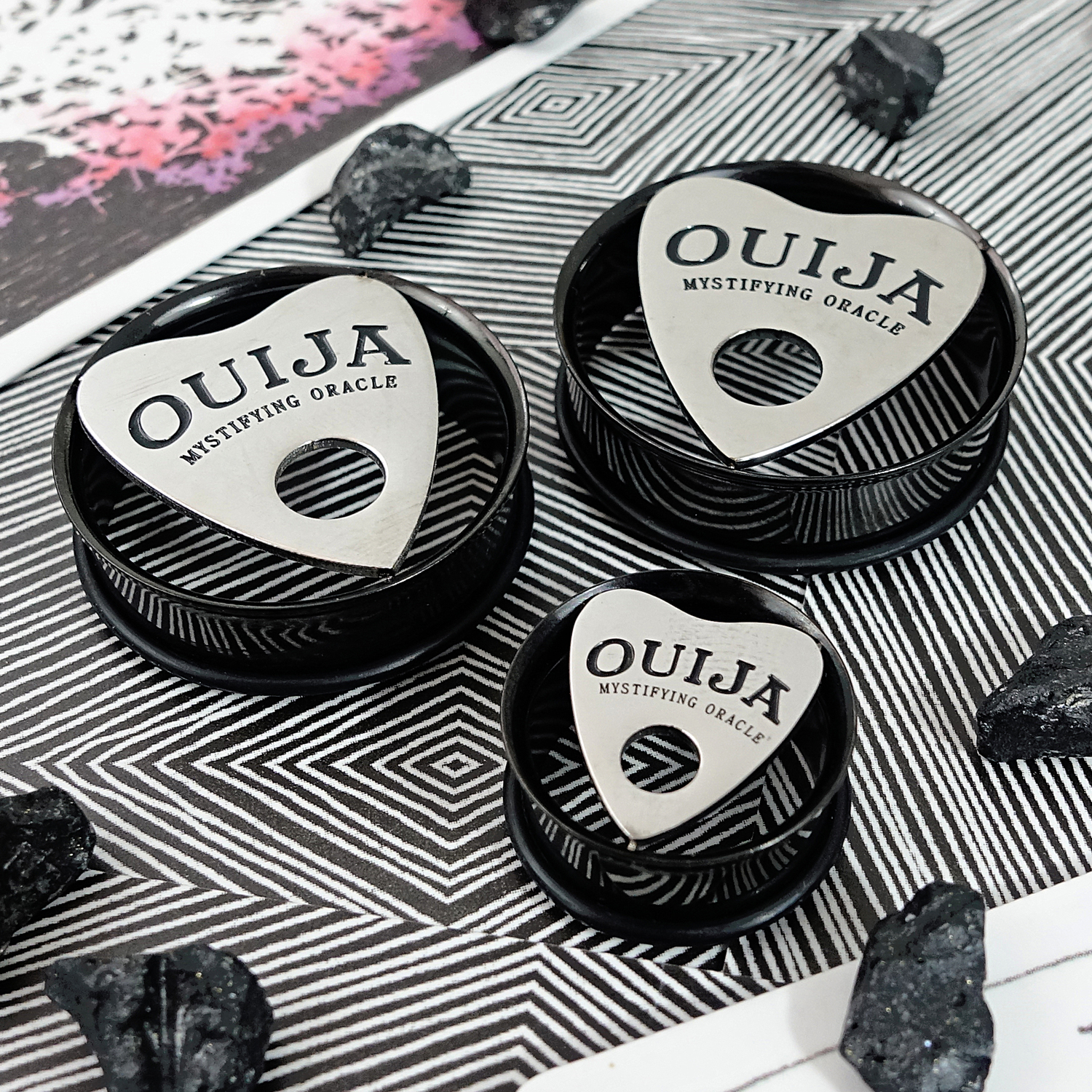cool  Ouija Stainless Steel Tunnel