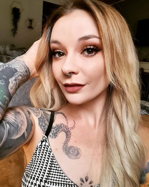  Septum Clicker - Silver & Black - (316L Surgical Steel)