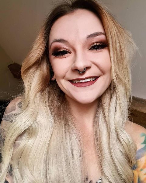  Septum Clicker - Silver & Black - (316L Surgical Steel)