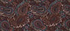 Westport Black Long Sleeve Button Front Knit 'Paisley' Sport Shirt, Big & Tall - Brown