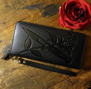 Rose & Knife Ladies Purse - Vegan Friendly, PU Leather, Wallet, Accessories, Womans Purse