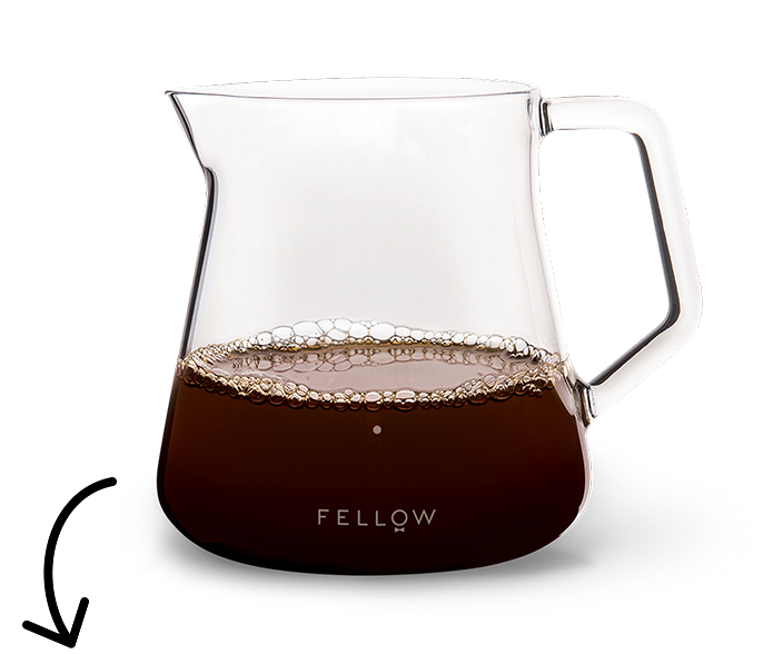 double wall borosilicate glass coffee pitcher/carafe