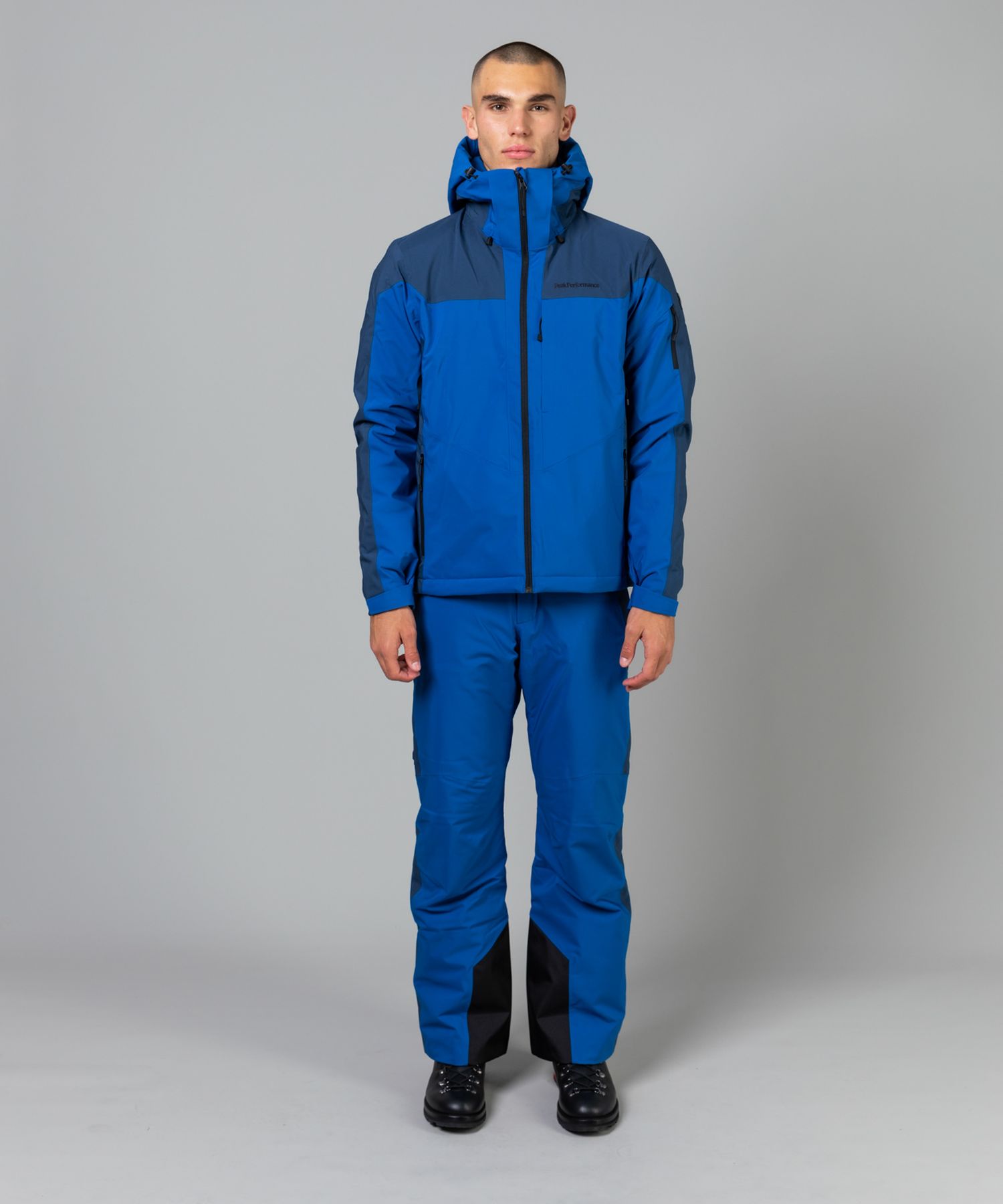 Men's Maroon Race Ski Pants