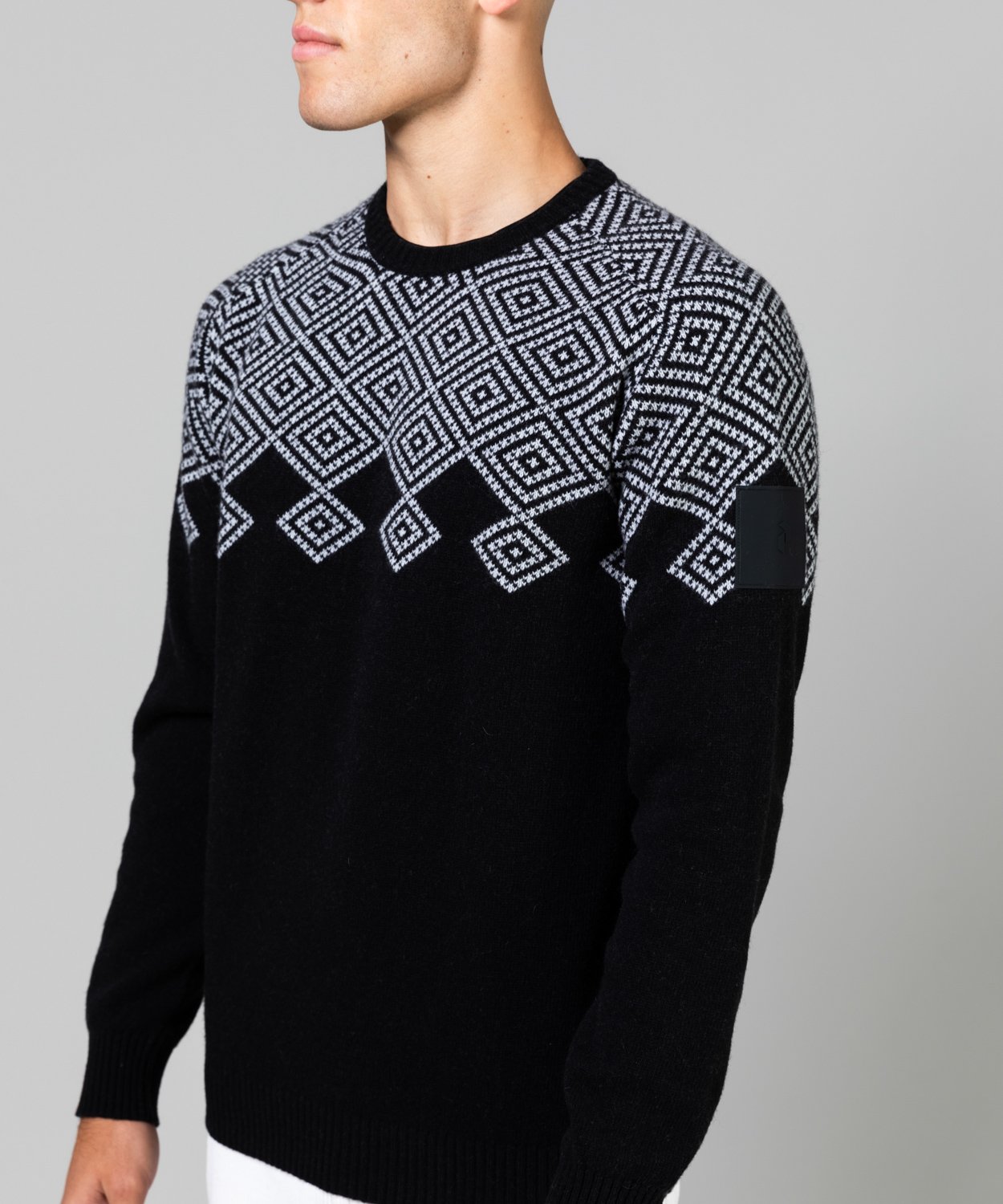 Men's Vernis Jaquard Crew Knit Sale