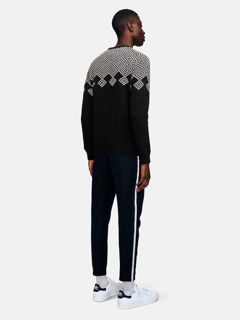 Men's Vernis Jaquard Crew Knit Sale
