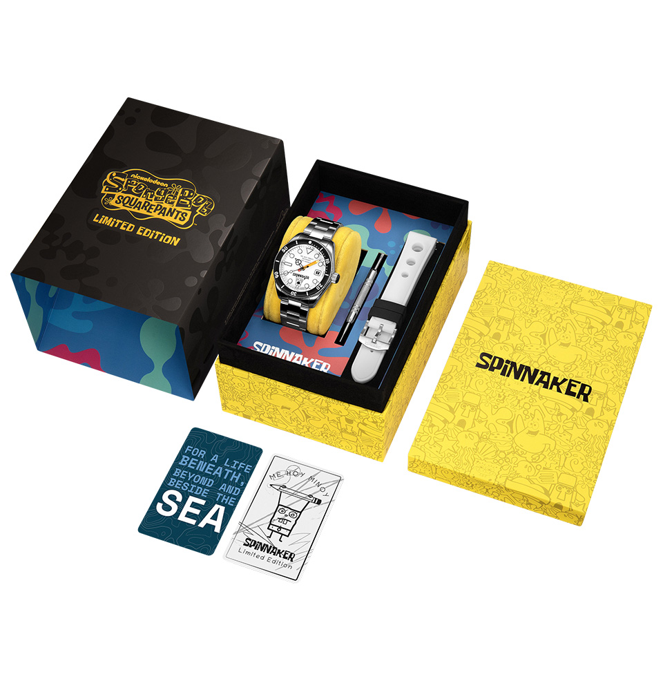 Spinnaker SpongeBob SquarePants DoodleBob Limited Edition Watch Collection Strictly Limited Production