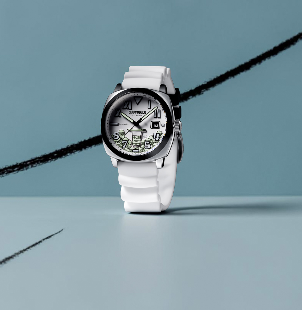 Spinnaker SpongeBob SquarePants DoodleBob Limited Edition Watch Collection Spinnaker x Spongebob