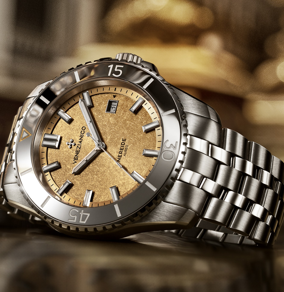 Nereide 42 Stone Dials 200m of Water Resistance