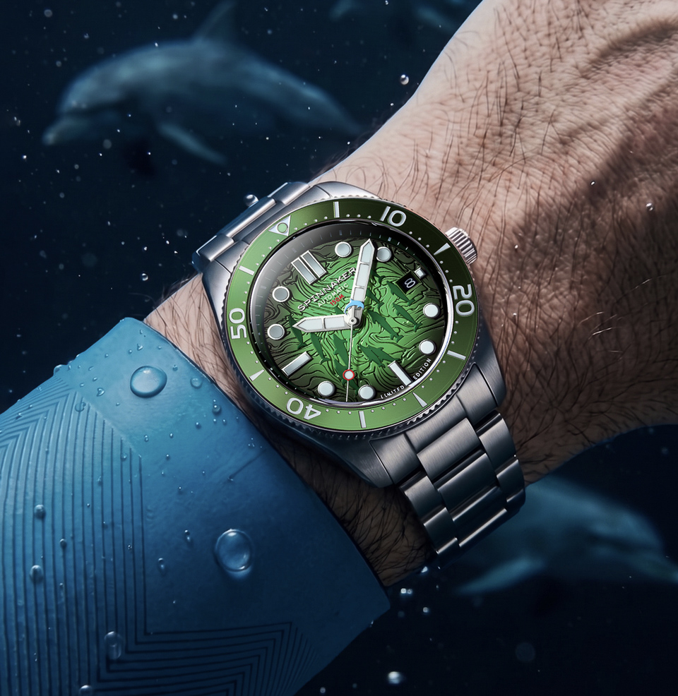 Croft Mid-Size Automatic Dolphin Project Limited Edition Croft Mid-Size