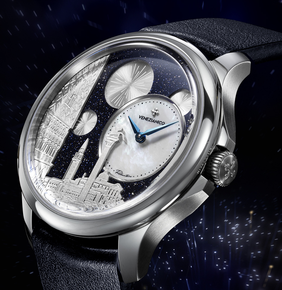Venezianico Redentore Bellanotte Rhodium-Plated Venetian Bas-Reliefs