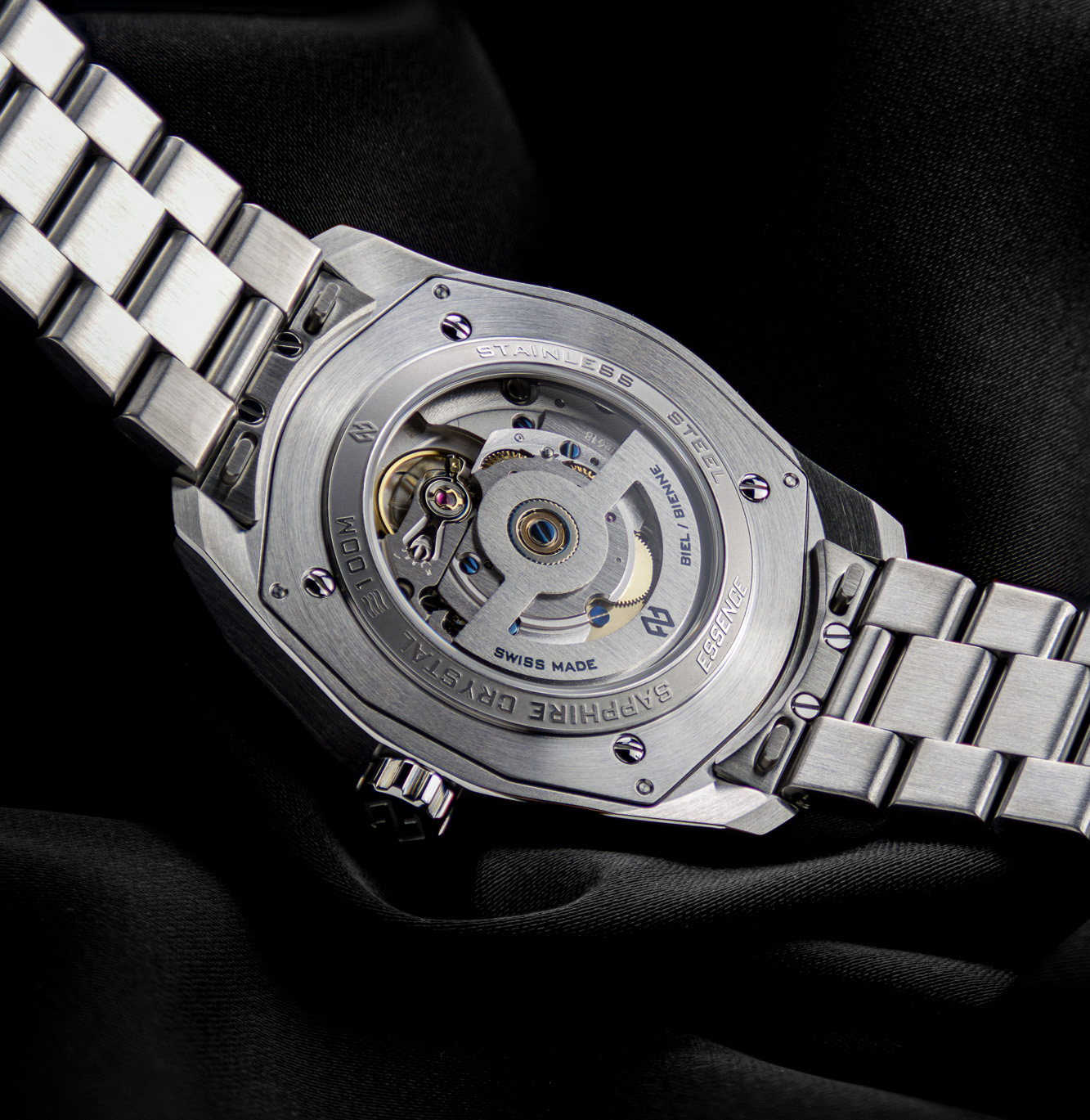 Essence ThirtyNine Automatic Chronometer Black Pearl Updated Sellita SW200-2 Power+