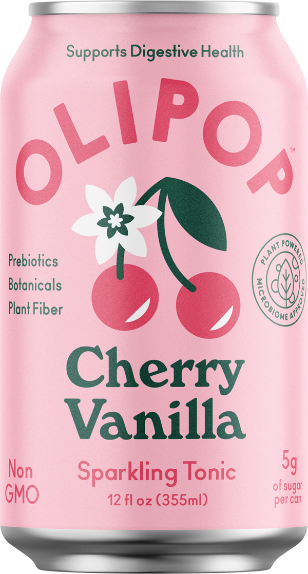 Olipop Soda Cherry can