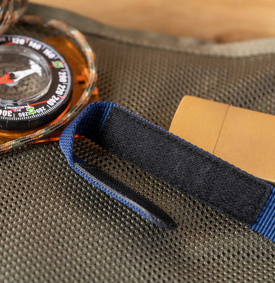 Hook and Loop Single Pass Watch Straps Slim 1.5mm Profile
