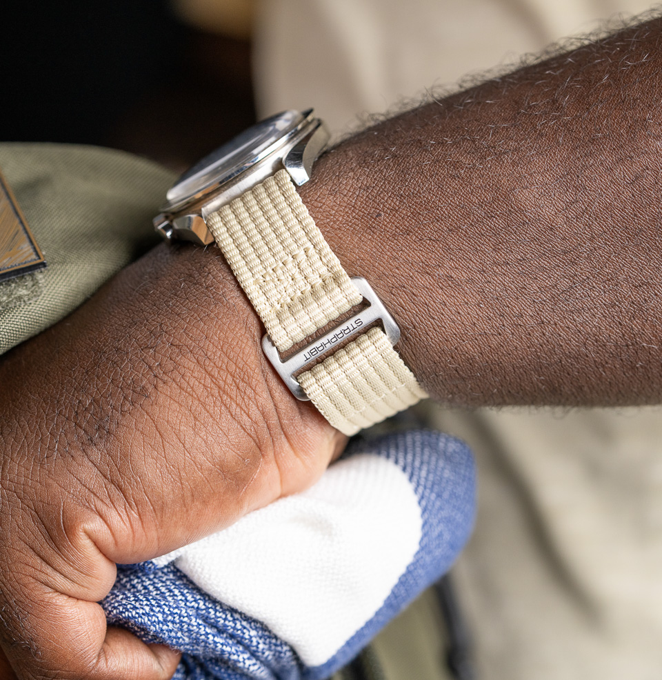 Hook and Loop Single Pass Watch Straps Hook-and-Loop Closure