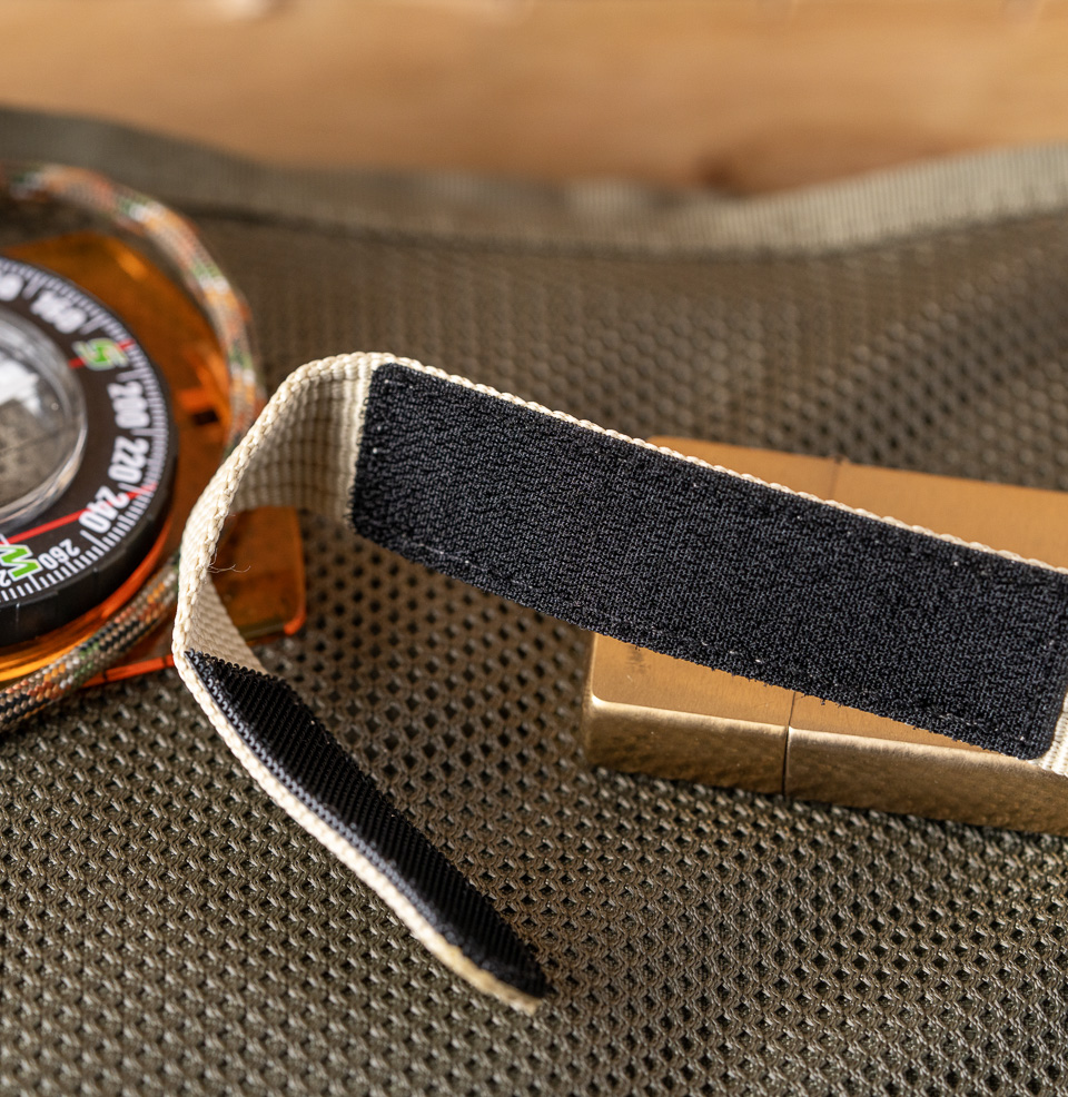 Hook and Loop Single Pass Watch Straps Slim 1.5mm Profile