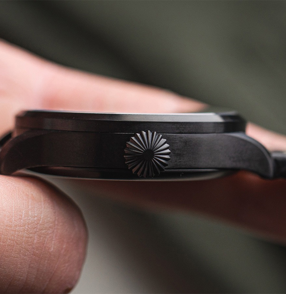 Altenburg 39mm Automatic Aviation-Inspired Crown