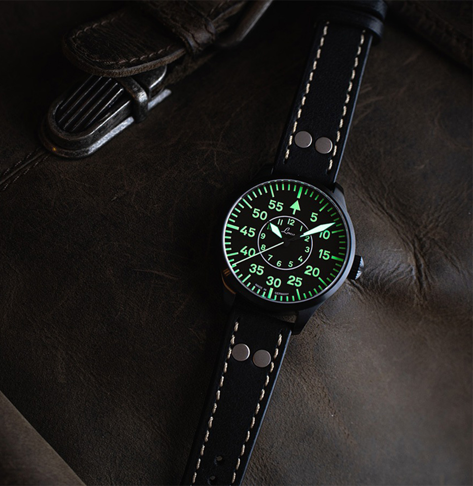 Bielefeld 39mm Black Dial Bright C3 Super-LumiNova