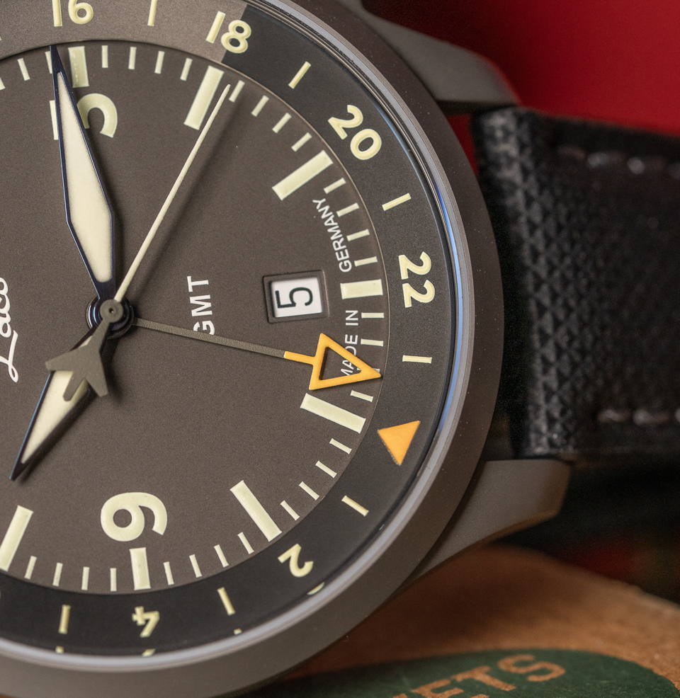 Frankfurt GMT 40mm (2026) Bright Orange GMT Hand