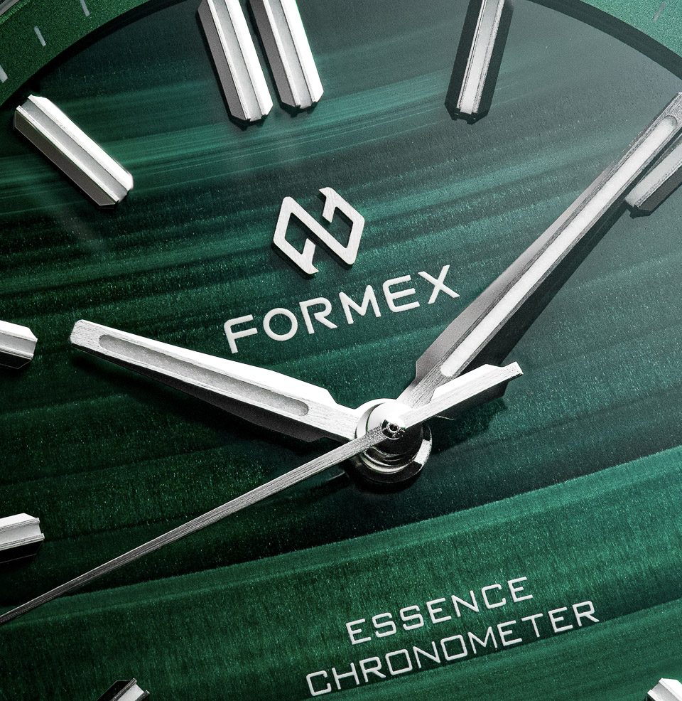 Formex Essence 41mm Automatic Chronometer Malachite - Preorder First Malachite Dial in the Essence 41 Line