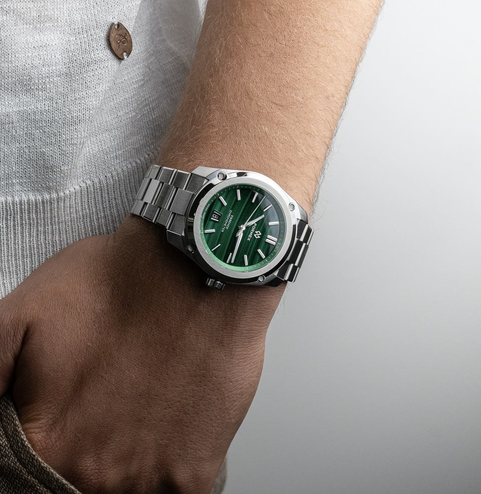 Formex Essence 41mm Automatic Chronometer Malachite - Preorder 41mm Stainless Steel Case