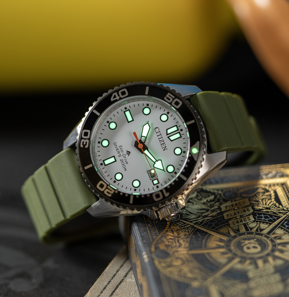 Citizen Promaster Dive Eco-Drive 2026 Lume throughout