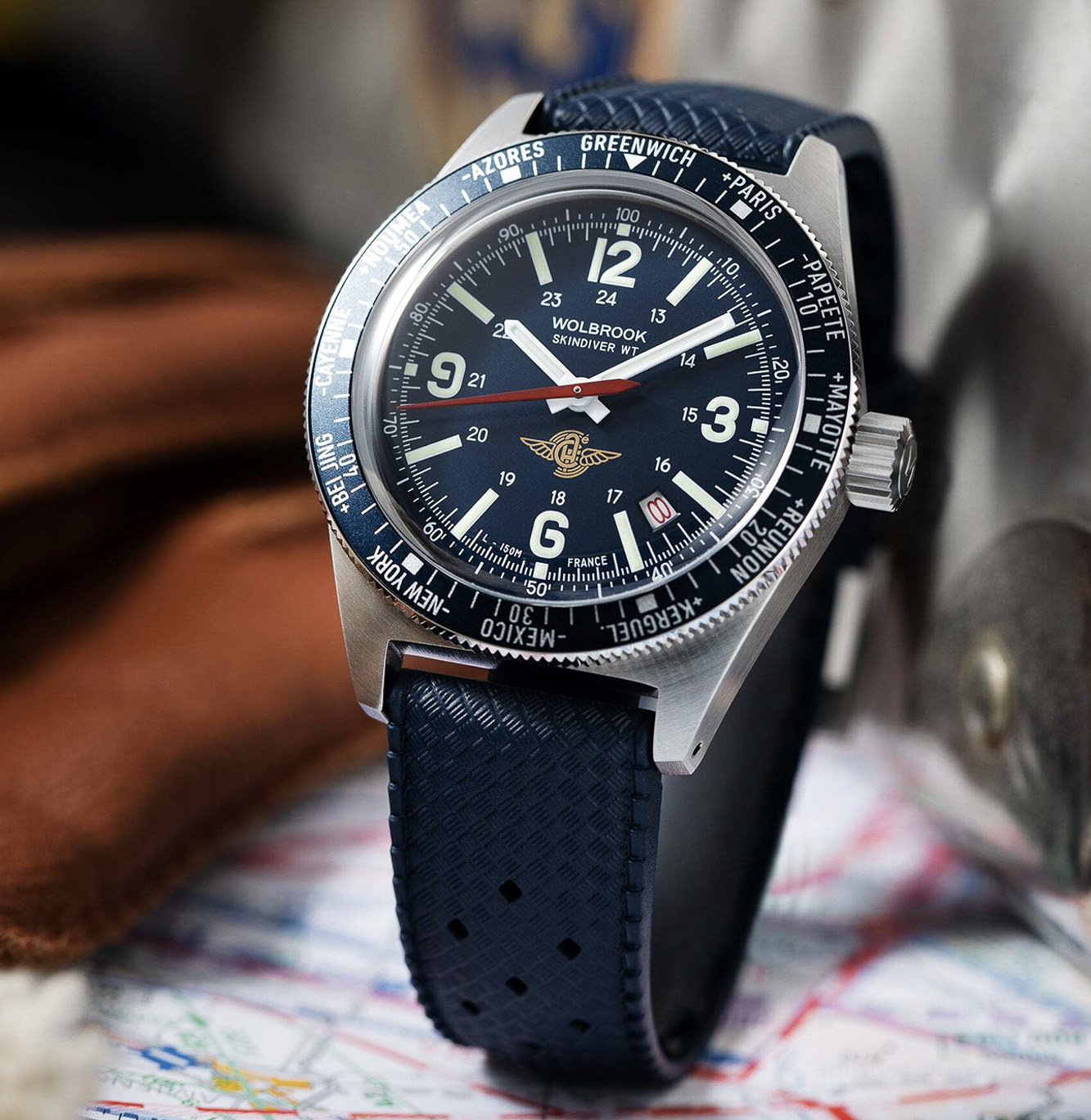 Wolbrook Skindiver WT Automatic — Aéro-Club de France Special Edition Aéro-Club de France Special Edition