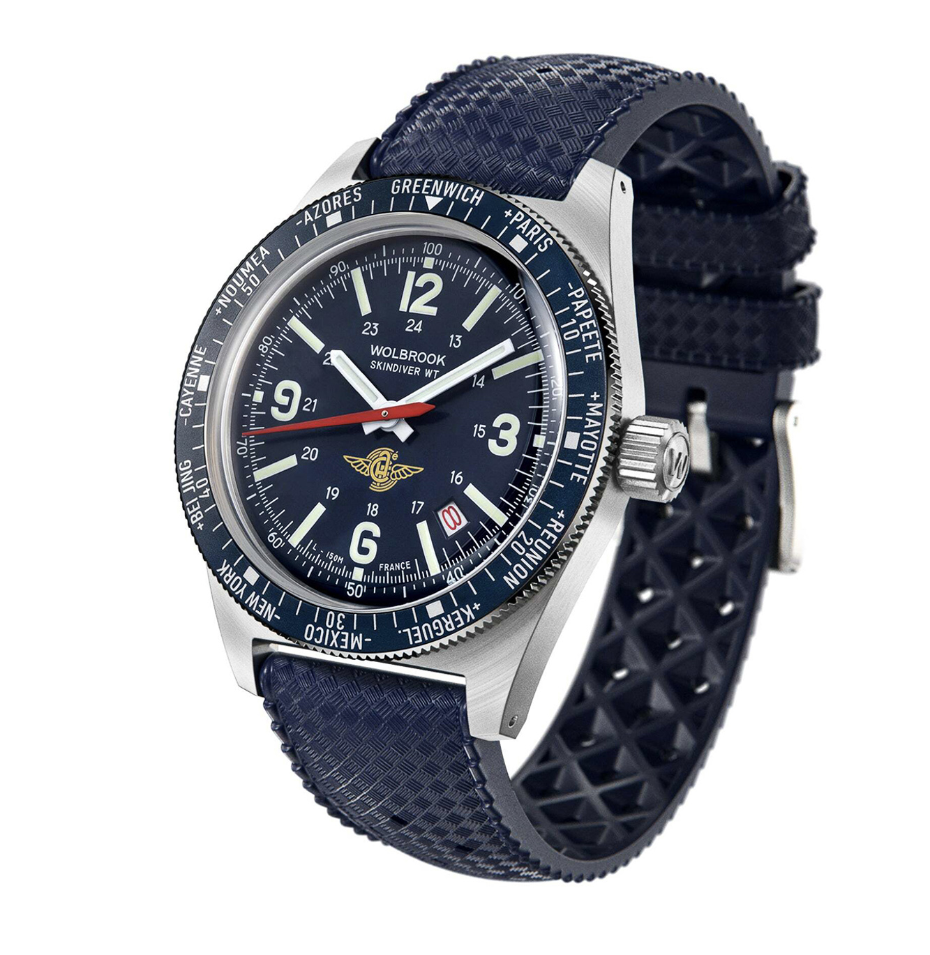 Wolbrook Skindiver WT Automatic — Aéro-Club de France Special Edition Glass-box sapphire crystal