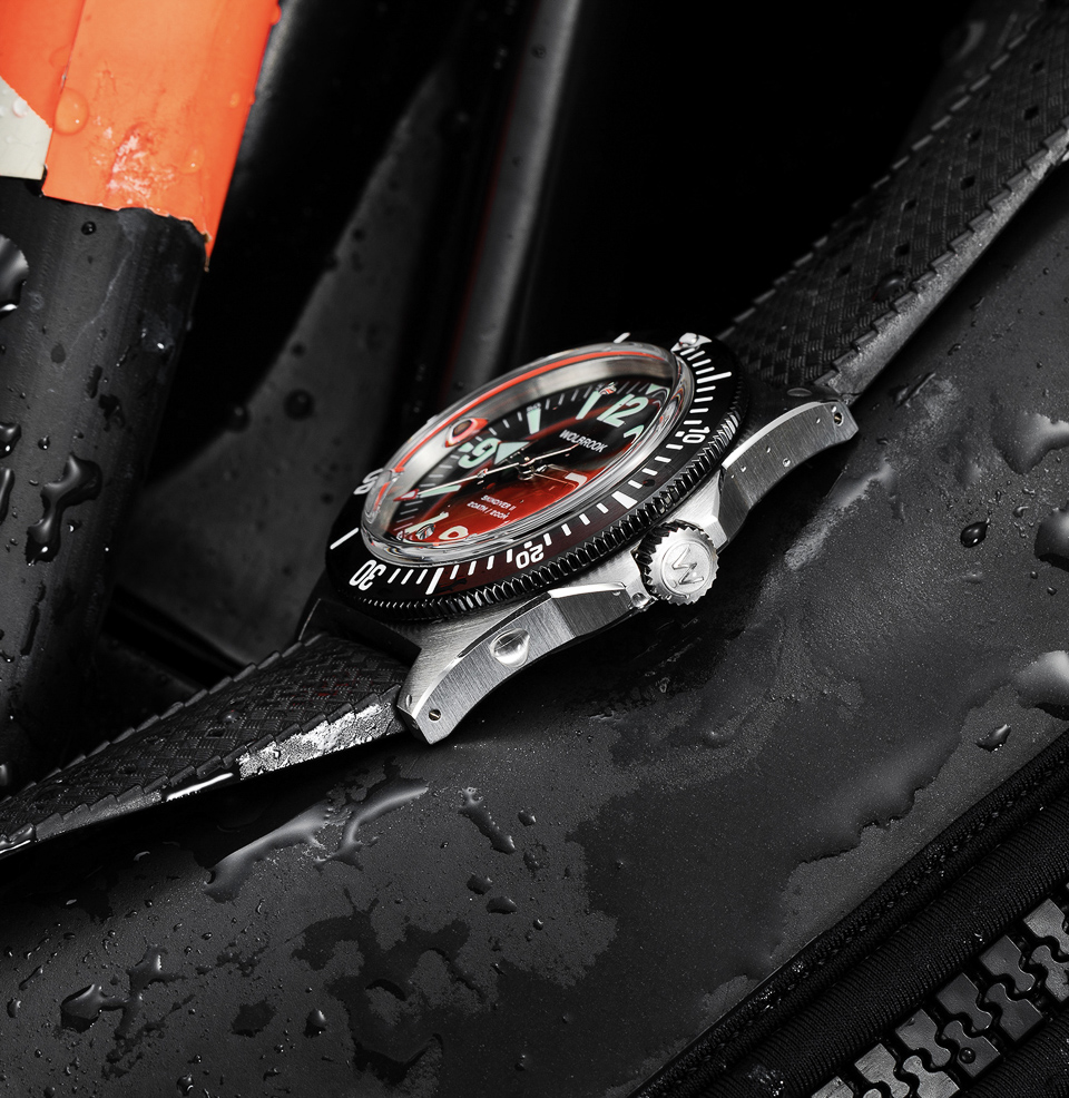 Skindiver II Automatic Dive Watch - Narwhal Limited Edition Black Bezel