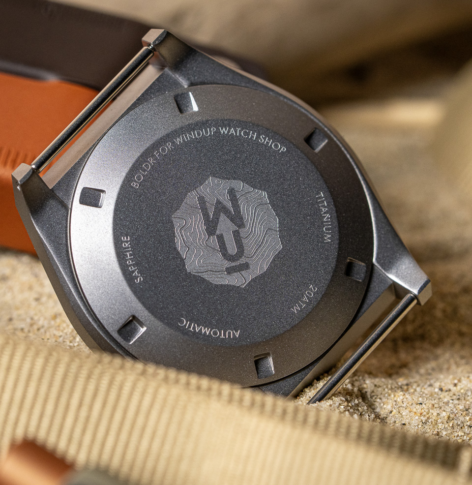 Boldr x Windup Watch Shop Venture LE V3 - Preorder Special Caseback