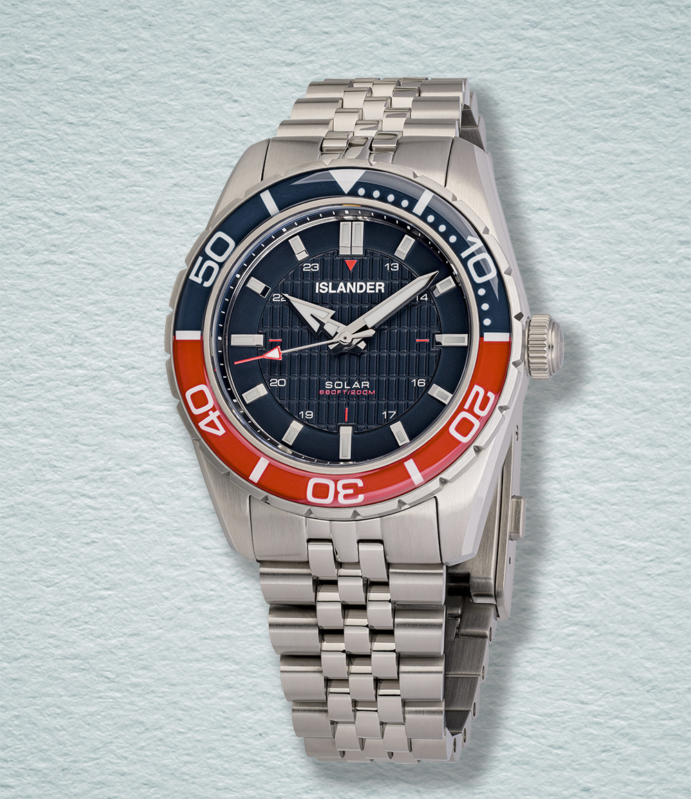 Islander Saltaire 38mm Solar Dive Watch