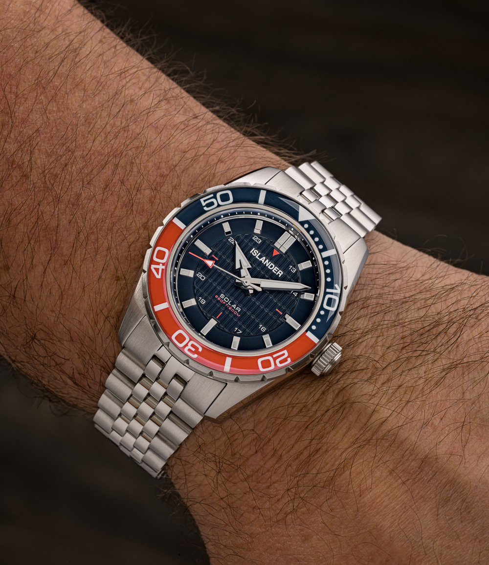 Islander Saltaire 38mm Solar Dive Watch