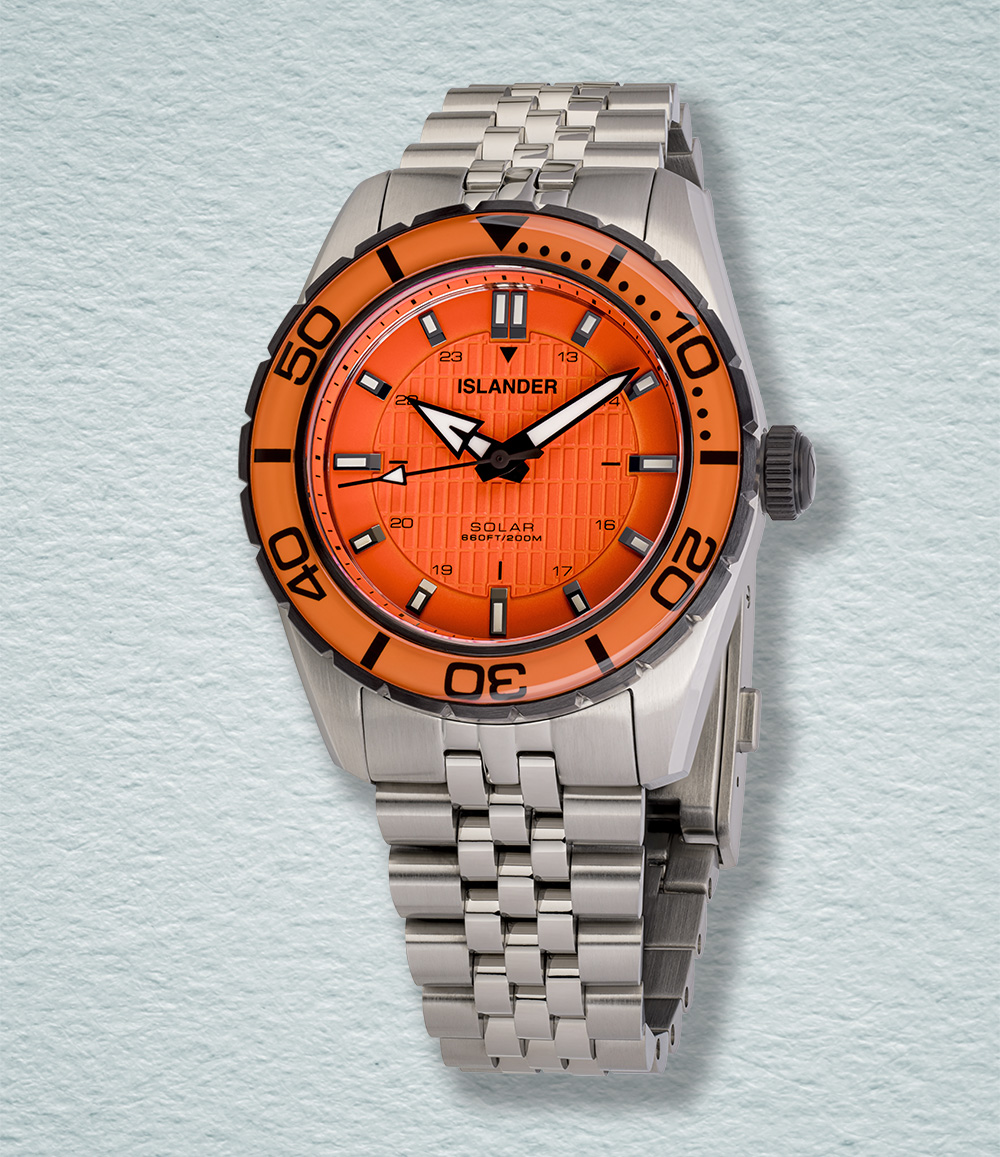 Islander Saltaire 38mm Solar Dive Watch