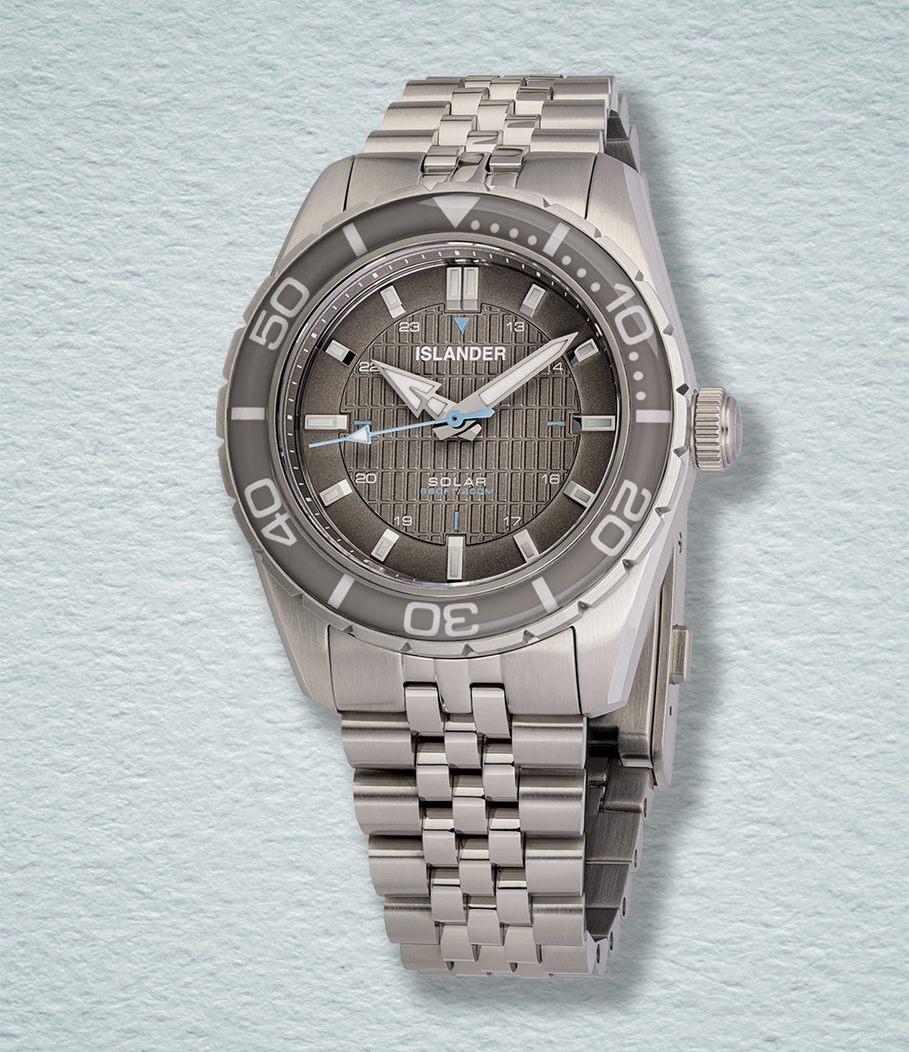 Islander Saltaire 38mm Solar Dive Watch