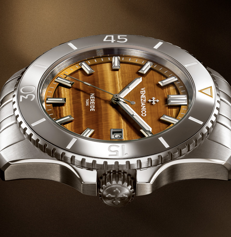 Nereide 42 Stone Dials 200m of Water Resistance