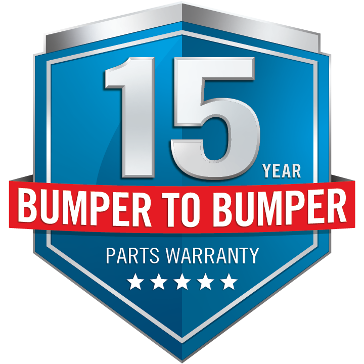 NAPOLEON LIMITED 15 YEAR BUMPER TO BUMPER Warranty