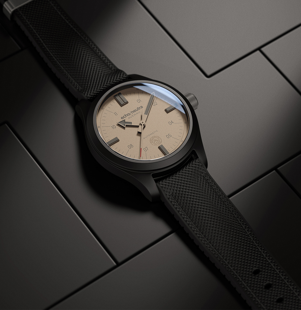 echo/neutra Averau Ceramic Sand Matte black ceramic case