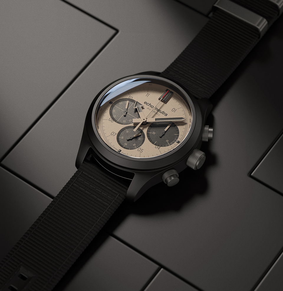 echo/neutra Averau Ceramic Sand Matte black ceramic case