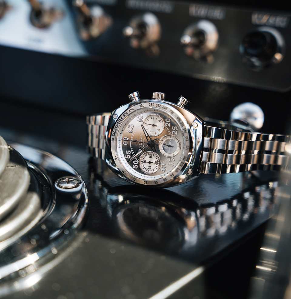 Bulova SHELBY® Racer Chronograph – 96K118 40.5mm Case