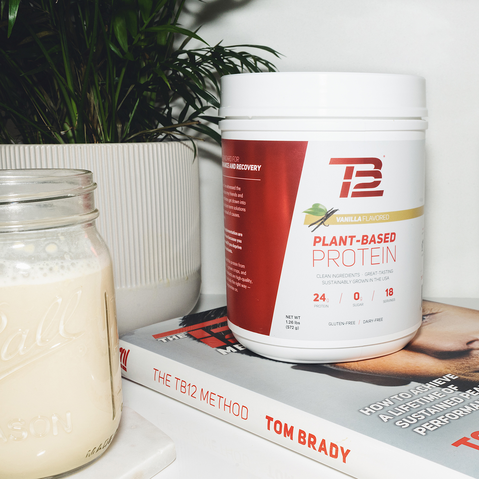 TB12 Plant-Based Protein (18 Servings) | TB12 Sports