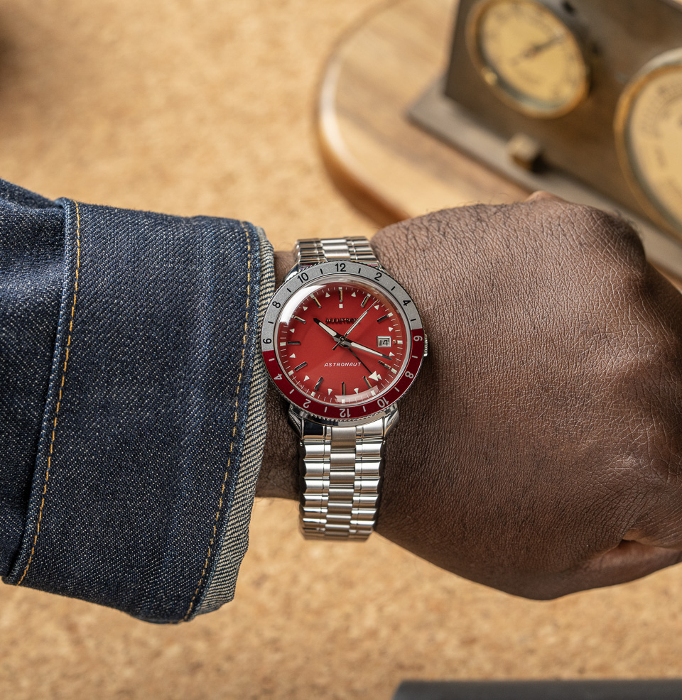 Astronaut GMT Watch Collection 42mm Stainless Steel Case