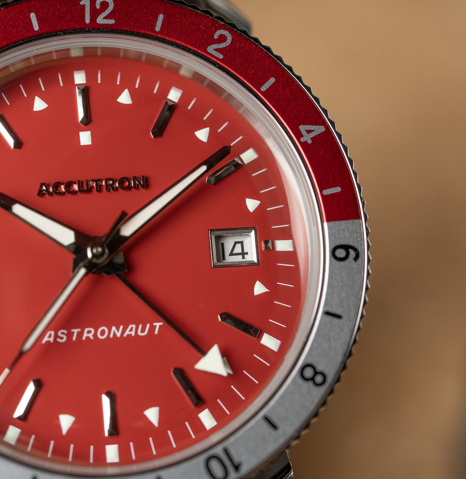 Astronaut GMT Watch Collection Date window at 3 o'clock