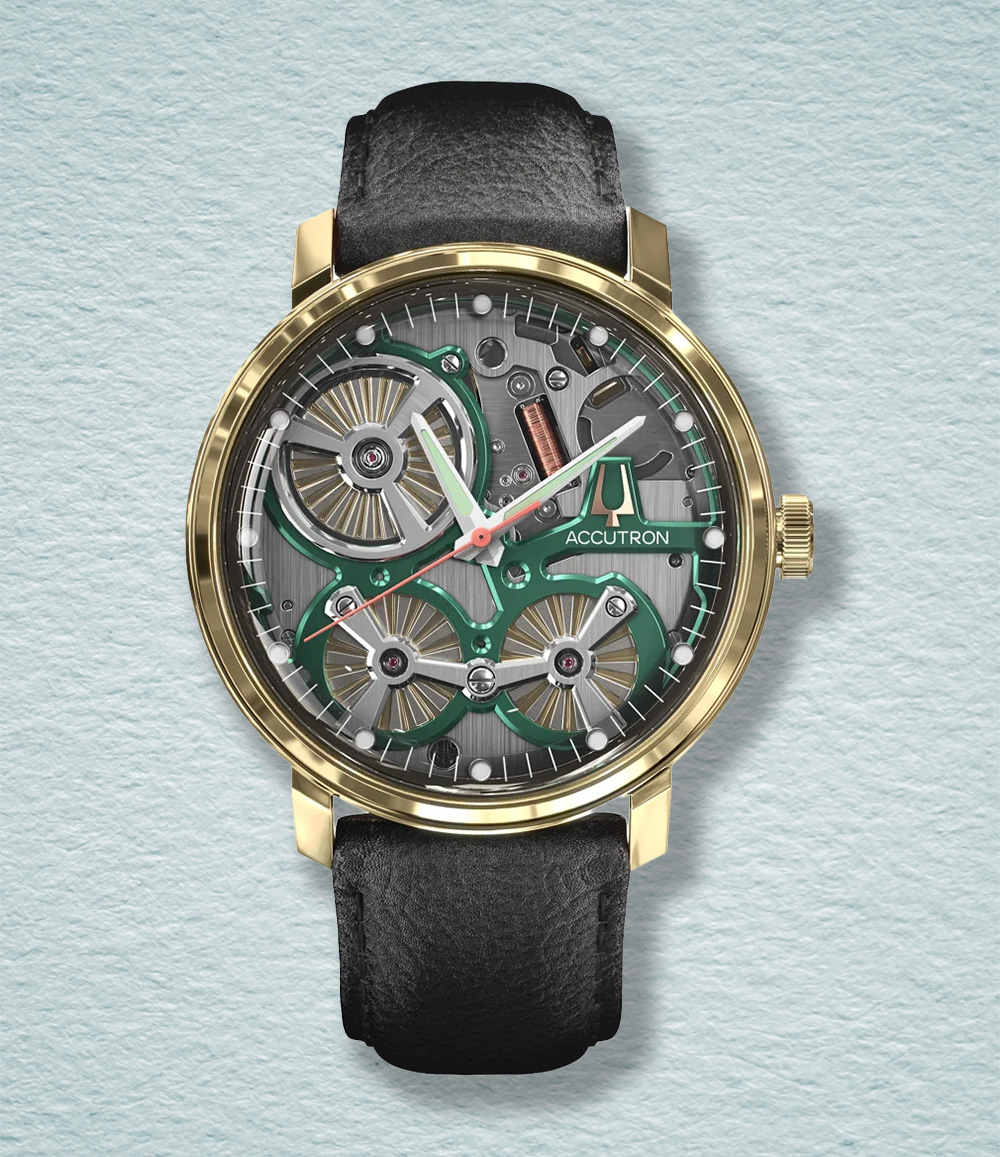 Accutron Spaceview 2020 60th Anniversary Limited Edition (18K Gold)