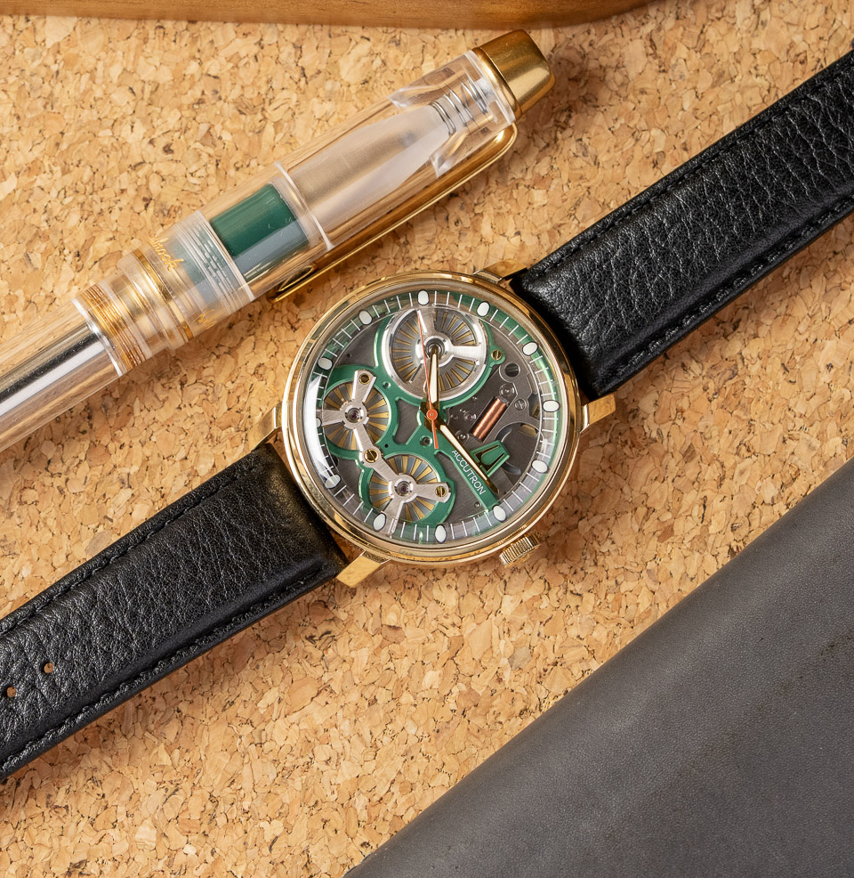 Accutron Spaceview 2020 60th Anniversary Limited Edition (18K Gold) 60-piece limited run