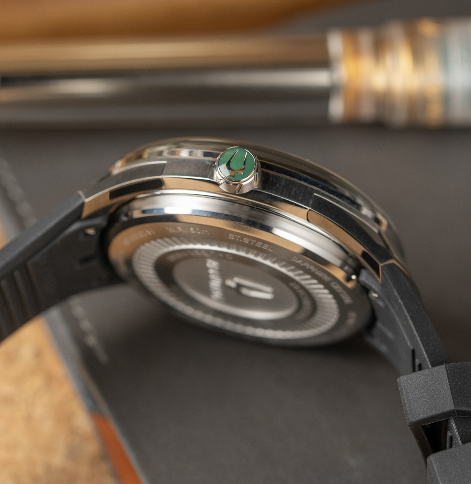 Accutron DNA Green accent detailing
